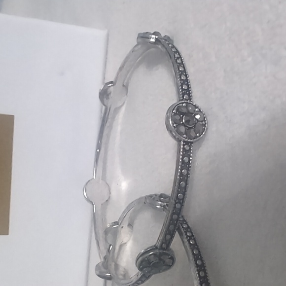 Sergio Feretti Triple Beaded Rhinestone Bracelet - Picture 3 of 4